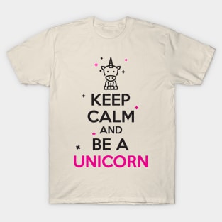 Keep calm unicorn T-Shirt